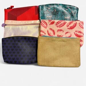 lot of 6 Ipsy cosmetic bags new